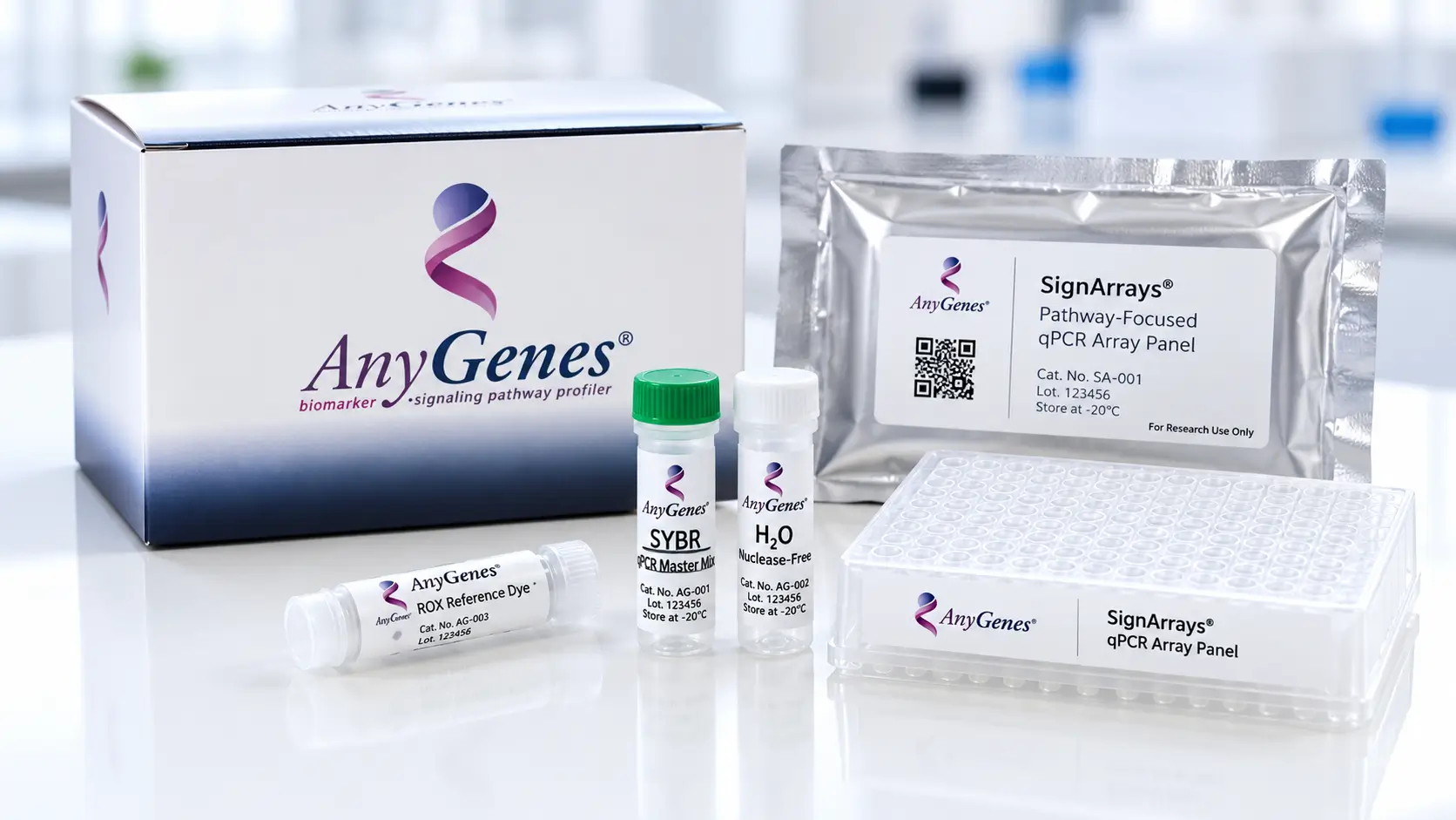 SignArrays® pathway-focused qPCR arrays for targeted biomarker and gene expression analysis